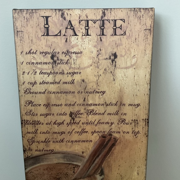 Set of 2 Coffee Prints Wall Art - Picture 5 of 11